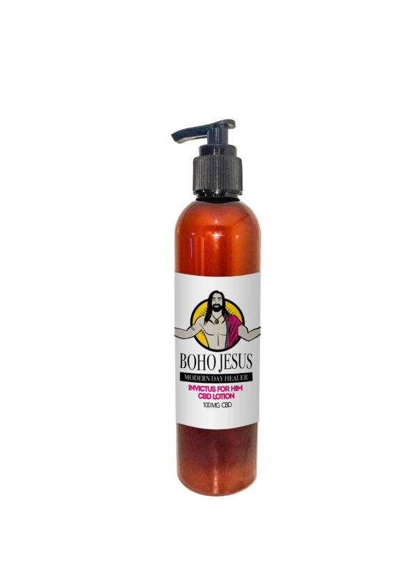 Boho Jesus Invictus for Him CBD Lotion